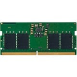 Kingston KCP556SS6-8 hukommelsesmodul 8 GB 1 x 8 GB DDR5 5600 MT/s 262-pin SO-DIMM Sort, 8 GB, 1 x 8 GB, DDR5, 262-pin SO-DIMM