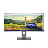Lenovo ThinkVision P34WD-40 LED display 86,4 cm (34") 3440 x 1440 pixel Wide Quad HD LCD Sort, LED-skærm Sort, 86,4 cm (34"), 3440 x 1440 pixel, Wide Quad HD, LCD, 6 ms, Sort