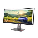 Lenovo ThinkVision P34WD-40 computerskærm 86,4 cm (34") 3440 x 1440 pixel Wide Quad HD LCD Sort, LED-skærm Sort, 86,4 cm (34"), 3440 x 1440 pixel, Wide Quad HD, LCD, 6 ms, Sort