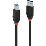 Lindy 43227 USB-kabel USB 3.2 Gen 1 (3.1 Gen 1) 10 m USB A USB B Sort Sort, 10 m, USB A, USB B, USB 3.2 Gen 1 (3.1 Gen 1), 5 Gbit/sek., Sort