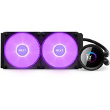 NZXT Kraken 240 RGB 240mm, Vandkøling Sort