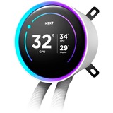 NZXT Kraken Elite 360 RGB 360 mm, Vandkøling Hvid