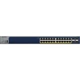 Netgear GS728TPP Administreret L2/L3/L4 Gigabit Ethernet (10/100/1000) Strøm over Ethernet (PoE) Grå, Switch grå, Administreret, L2/L3/L4, Gigabit Ethernet (10/100/1000), Strøm over Ethernet (PoE), Stativ-montering