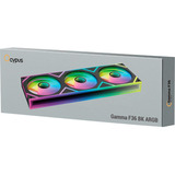Ocypus Gamma F36 ARGB, Sag fan Sort