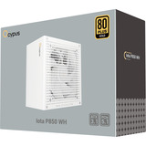 Ocypus Iota P850 White, PC strømforsyning Hvid