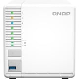 QNAP TS-364 NAS Tower Intel® Celeron® N5095 8 GB DDR4 0 TB QNAP Turbo System Hvid NAS, Tower, Intel® Celeron®, N5095, 8 GB, DDR4