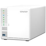 QNAP TS-364 NAS Tower Intel® Celeron® N5095 8 GB DDR4 0 TB QNAP Turbo System Hvid NAS, Tower, Intel® Celeron®, N5095, 8 GB, DDR4