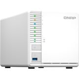 QNAP TS-364 NAS Tower Intel® Celeron® N5095 8 GB DDR4 0 TB QNAP Turbo System Hvid NAS, Tower, Intel® Celeron®, N5095, 8 GB, DDR4