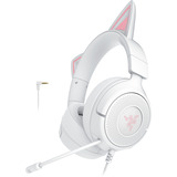 Razer RZ04-05350300-R3M1, Gaming headset Hvid/Rosa