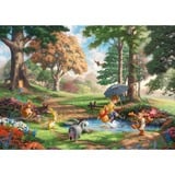 Schmidt Spiele Disney Winnie The Pooh Kontur puslespil 1000 stk Tegnefilm 1000 stk, Tegnefilm