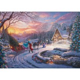 Schmidt Spiele Thomas Kinkade Studios: Disney Dreams Collection - Cinderella Bringing Home the Tree, Puslespil 