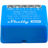 Shelly 1 Mini Gen4, Stafetter Blå