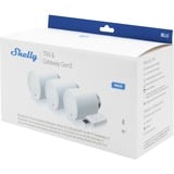Shelly 3x BLU TRV + BLU Gateway Gen. 3, Varme kontrol Hvid