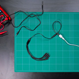 Shelly Splitter 1 til 5, Kabel Sort