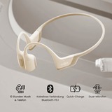 Shokz OpenRun Pro Mini, Hovedtelefoner Beige