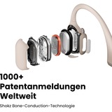 Shokz OpenRun Pro Mini, Hovedtelefoner Beige
