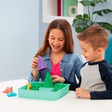 Spin Master KNS ACK Sandbox Set V2 Green FR GML, sand til leg Kinetic Sand KNS ACK Sandbox Set V2 Green FR GML, Kinetisk sand til børn, 3 År, Ikke giftig, Grøn