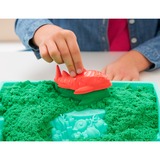 Spin Master KNS ACK Sandbox Set V2 Green FR GML, sand til leg Kinetic Sand KNS ACK Sandbox Set V2 Green FR GML, Kinetisk sand til børn, 3 År, Ikke giftig, Grøn