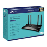 TP-Link Archer AX10 trådløs router Gigabit Ethernet Dual-band (2,4 GHz / 5 GHz) Sort Sort, Wi-Fi 6 (802.11ax), Dual-band (2,4 GHz / 5 GHz), Ethernet LAN, Sort, Bordplade router
