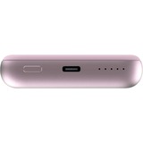 Verbatim Charge 'n' Go Lithium polymer (LiPo) 10000 mAh Trådløs opladning Lyserød, Power Bank Rosa, 10000 mAh, Lithium polymer (LiPo), Quick Charge 3.0, Trådløs opladning, Lyserød