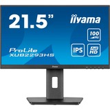 iiyama ProLite XUB2293HS-B6 computerskærm 54,6 cm (21.5") 1920 x 1080 pixel Fuld HD LED Sort, LED-skærm Sort (mat), 54,6 cm (21.5"), 1920 x 1080 pixel, Fuld HD, LED, 1 ms, Sort