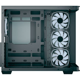 Aerocool P500C EVO-G-BK-v1, Towerkabinet Sort