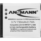 Ansmann A-OLY LI 50 B Lithium-Ion (Li-Ion) 770 mAh, Kamera batteri 770 mAh, 3,7 V, Lithium-Ion (Li-Ion)
