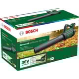 Bosch AdvancedLeafBlower 36V-750 (1x2.0Ah) batteridreven løvblæser Grøn/Sort, Håndholdt blæser, 254 mm, 510 mm, 310 mm