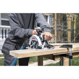 Bosch Batteridrevet rundsav GKS 18V-68-2 Professional solo, 18 Volt Blå/Sort