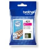 Brother LC421M blækpatron 1 stk Original Magenta Magenta, 1 stk, 200 Sider, Enkelt pakke