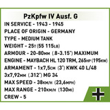 COBI PzKpfw IV Ausf. G, Bygge legetøj 