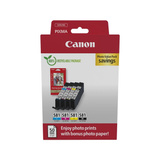 Canon 2106C006 blækpatron 4 stk Original Sort, Blå, Magenta, Gul Sort, Blå, Magenta, Gul, 4 stk, Foto værdipakke