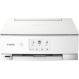 Canon PIXMA TS8351a Inkjet A4 4800 x 1200 dpi Wi-Fi, Multifunktionsprinter Hvid, Inkjet, Farveudskrivning, 4800 x 1200 dpi, A4, Direkte udskrivning, Hvid