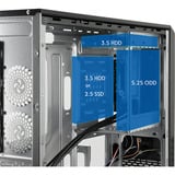 Chieftec UC-03B-OP, Towerkabinet Sort