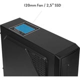 Chieftec UC-03B-OP, Towerkabinet Sort