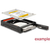 DeLOCK 3,5″ udskiftningsramme til 1x 2,5″ SATA HDD/SSD, Monteringsrammen 