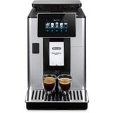 DeLonghi Kaffe/Espresso Automat Sølv/Sort