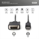 Digitus Adapterkabel DisplayPort > DVI-D Sort