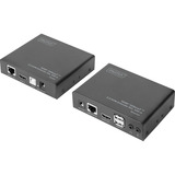 Digitus DS-55505, HDMI-udvidelse forlænger Sort