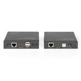 Digitus DS-55505, HDMI-udvidelse forlænger Sort