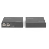 Digitus DS-55505, HDMI-udvidelse forlænger Sort
