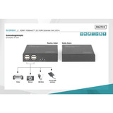 Digitus DS-55505, HDMI-udvidelse forlænger Sort
