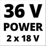 EINHELL GE-CM 43 Li M Kit Skubbe plæneklipper Batteri Sort, Grå, Rød Rød/Sort, Skubbe plæneklipper, 43 cm, 2,5 cm, 7,5 cm, 600 m², Roterende knive