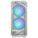Fractal Design Torrent White RGB TG Clear Tint, Towerkabinet Hvid