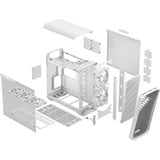 Fractal Design Torrent White RGB TG Clear Tint, Towerkabinet Hvid