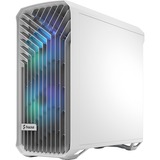 Fractal Design Torrent White RGB TG Clear Tint, Towerkabinet Hvid