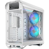 Fractal Design Torrent White RGB TG Clear Tint, Towerkabinet Hvid