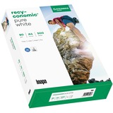 Inapa recyconomic pure white 80g 210x297 R printpapir A4 (210x297 mm) 2500 ark Hvid Universel, A4 (210x297 mm), 2500 ark, 80 g/m², Hvid, 100 µm