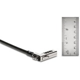 Kensington K60628WW kabellås Sort, Metallic 1,8 m, Slot Sort/Sølv, 1,8 m, Kensington, Kombinationslås, Sort, Metallic