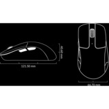 Keychron M2-A3, Gaming mus Hvid